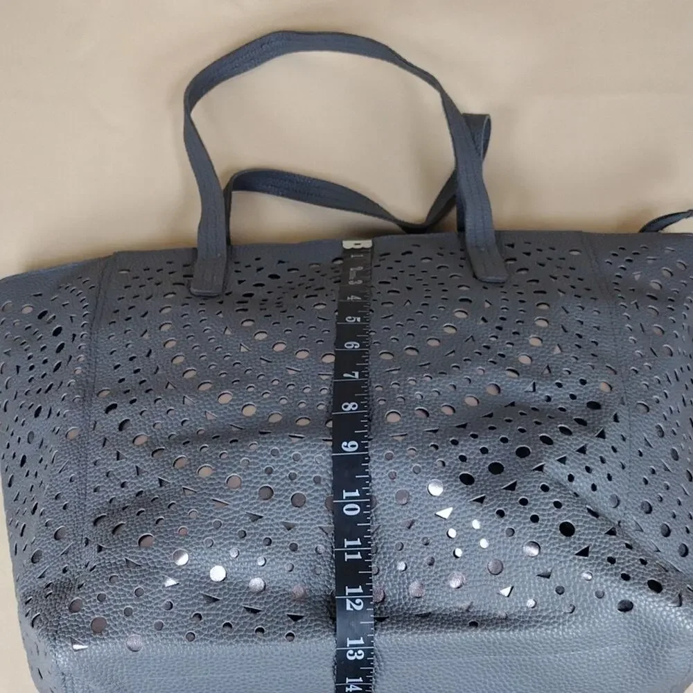 Bath & Body Works Grey Silver Women’s Tote Bag Purse Abstract Casual Work